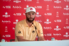 La conférence de presse de Jon Rahm