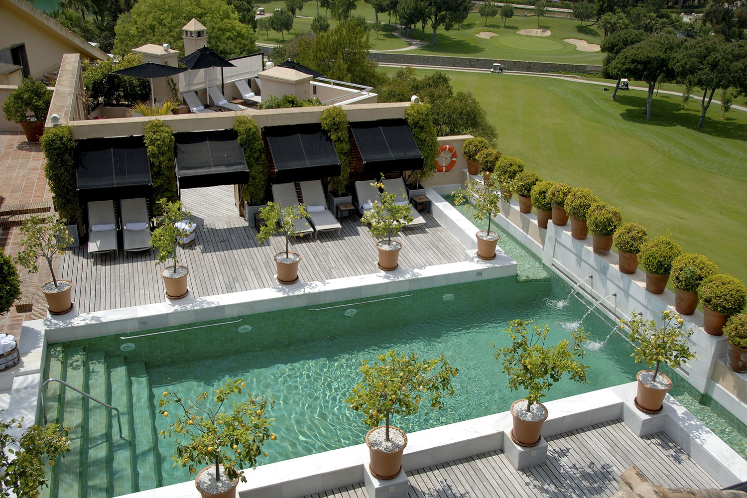 Hotel Rio Real Golf Marbella Piscine et golf