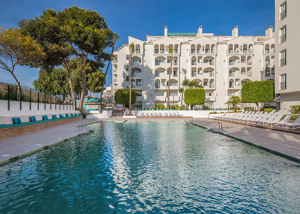 Hotel Continental Puerto Banus piscine